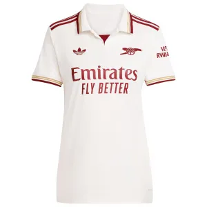 Arsenal 2025/26 Drittes Frauen-Trikot - Weiß