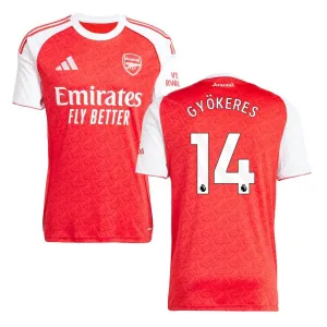 Arsenal GYOKERES 2025/26 Home Jersey - Red