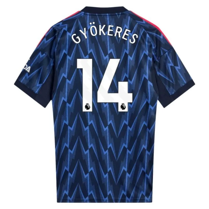 Maglia in trasferta di GYOKERES per l'Arsenal 2025/26 - Blu
