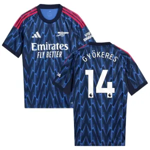 Arsenal GYOKERES 2025/26 Away Jersey - Blue