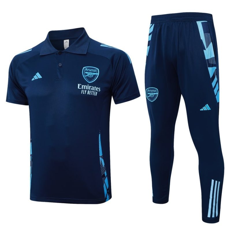 Arsenal 2025/26 Sport Polo - Blau