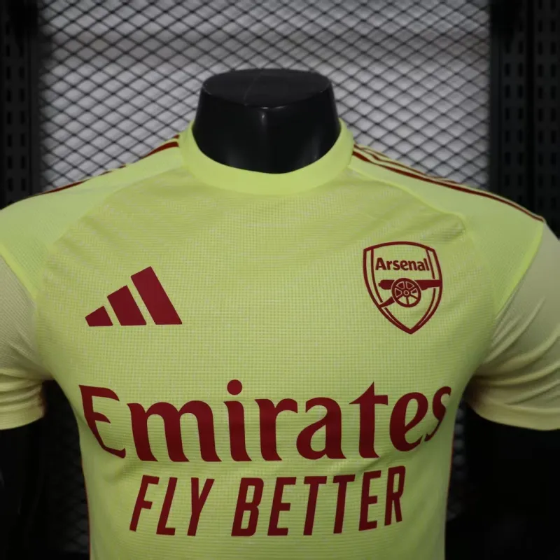 Arsenal Camiseta de Jugador Edición Especial 2025/26 - Amarillo