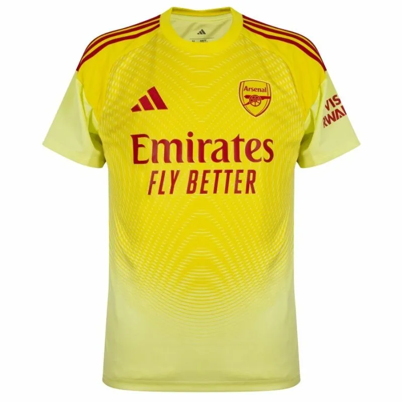 Arsenal Raya 2025/26 Maglia Portiere Casa Gialla