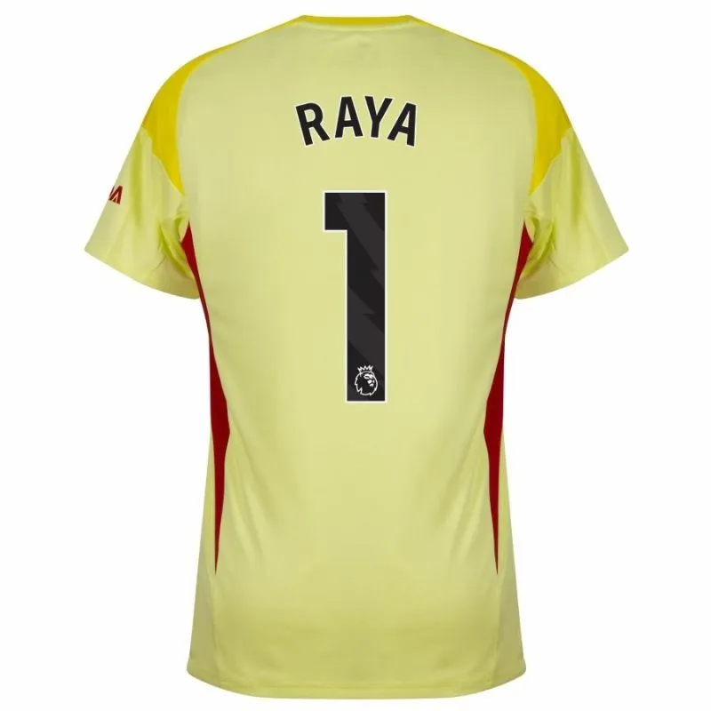 Arsenal Raya 2025/26 Maglia Portiere Casa Gialla