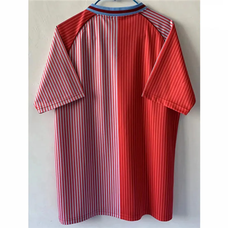 Aston Villa 1988 Heim-Retro-Trikot - Rot