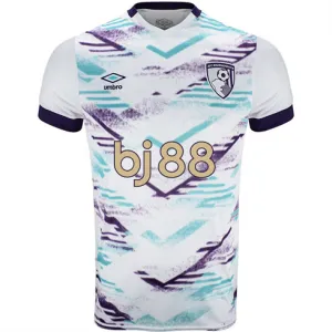 Bournemouth's 2024/25 away jersey - white