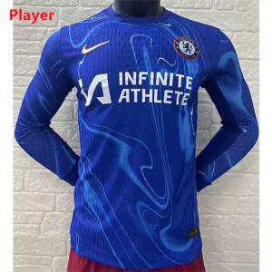 Maglia a maniche lunghe per la casa di Chelsea 2024/25 - edizione giocatore - Blu