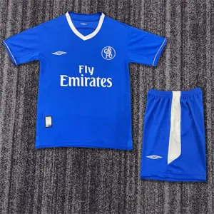 Chelsea 2003 - 05 Heim - Kinder - Retro - Trikot - Blau