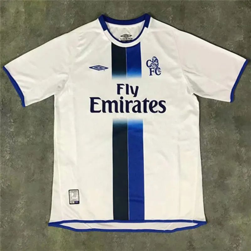 Maillot rétro d'aller de Chelsea 2003 - 2005 - Blanc