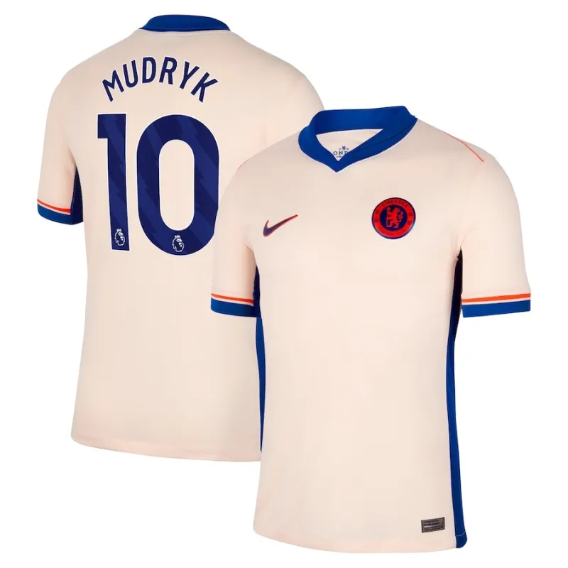 La camiseta de fuera de casa de Chelsea 2024/25 de Mudryk - Naranja clara