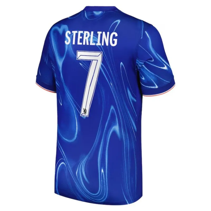 L'ensemble de maillots pour enfants de domicile de Chelsea 2024/25 de Sterling - Bleu