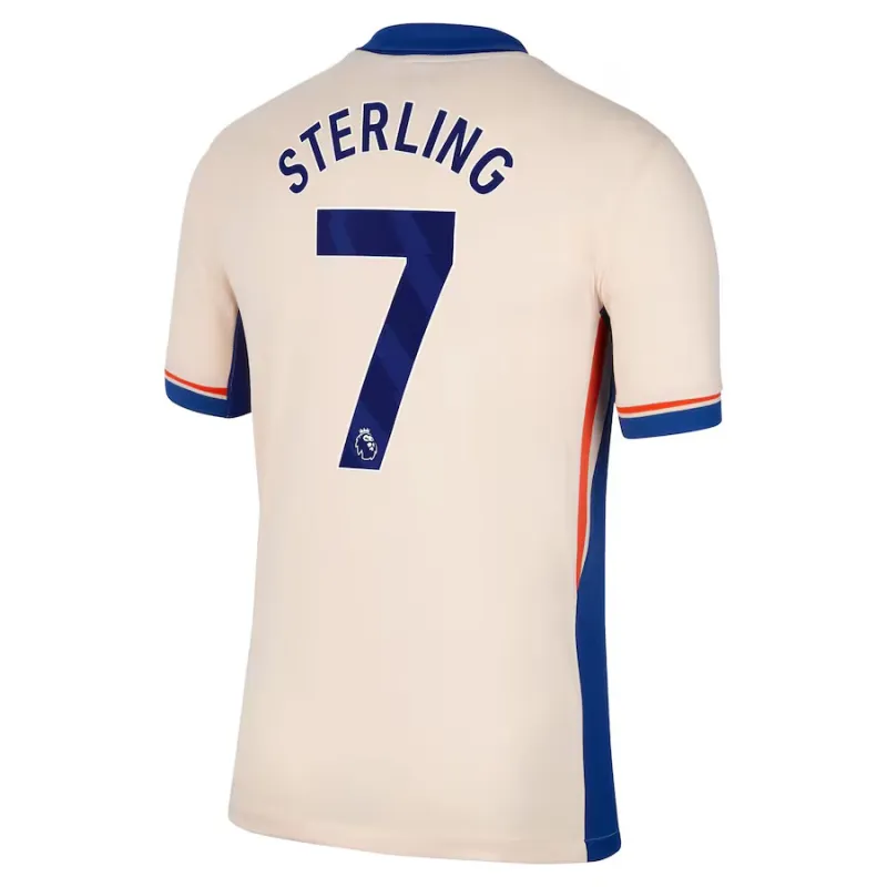 L'ensemble de maillots pour enfants d'extérieur de Chelsea 2024/25 de Sterling - Orange clair