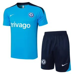 Costume d'allenamento + pantaloncini di Chelsea 2024/25 - blu chiaro