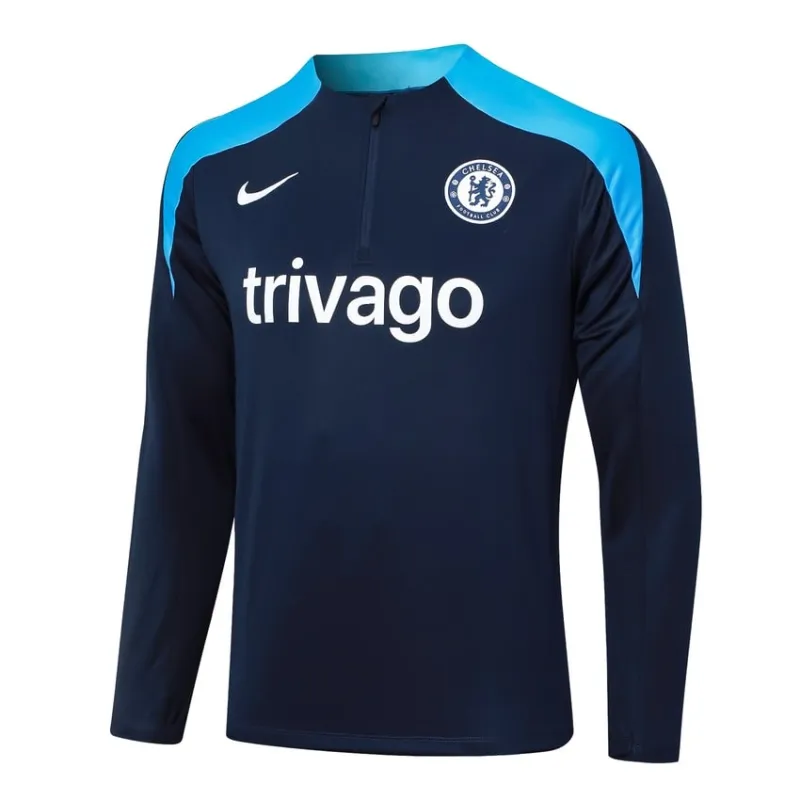 Chemise + pantalon d'entraînement de Chelsea 2024/25 - bleu