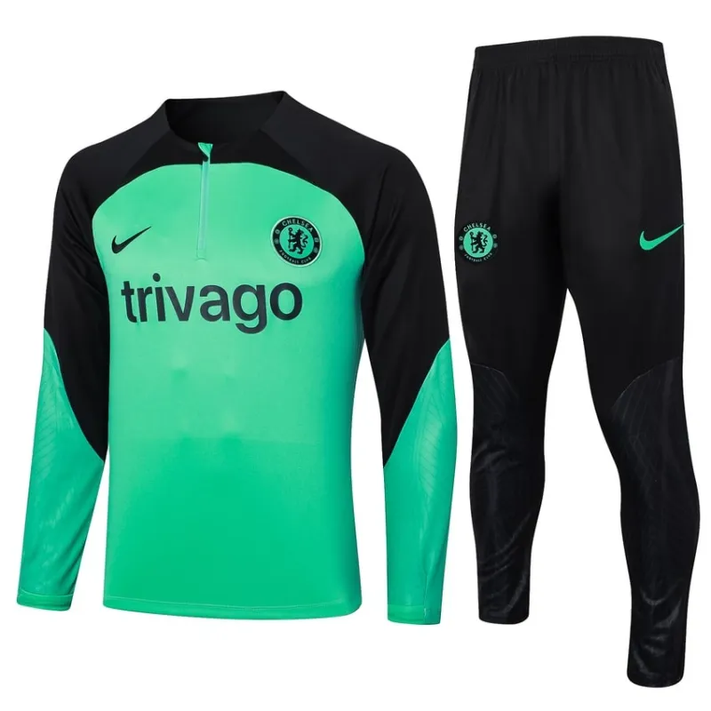 Chemise + pantalon d'entraînement de Chelsea 2024/25 - vert