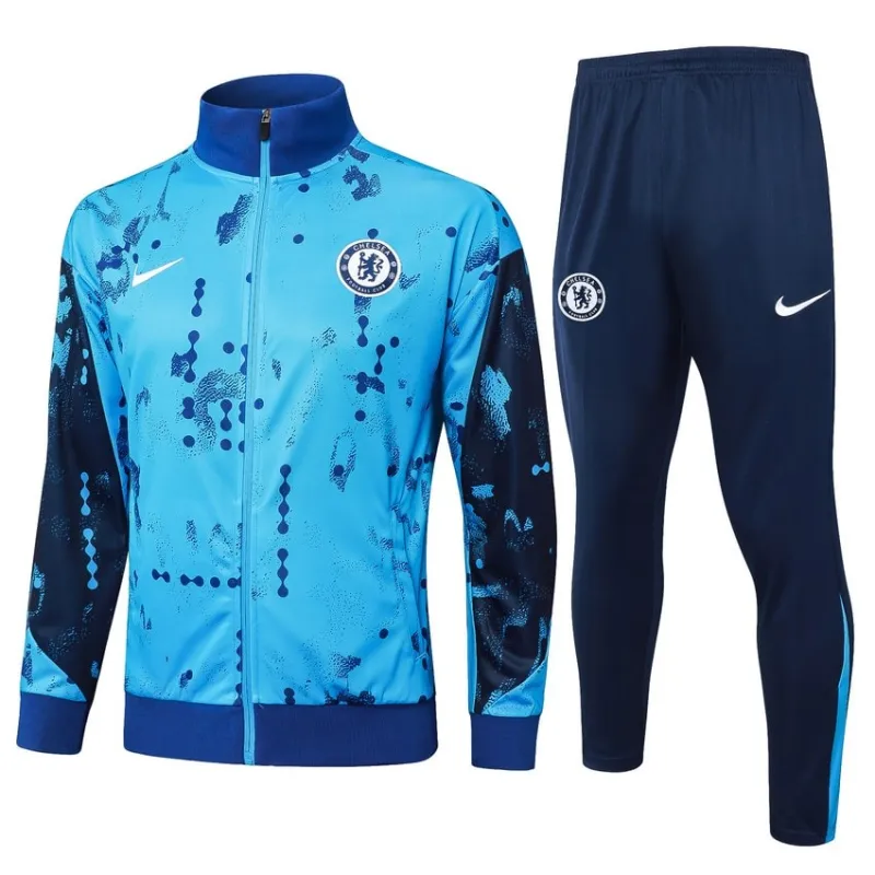 Chelsea 2024/25 Sportjacke + Hosen - Hellblau