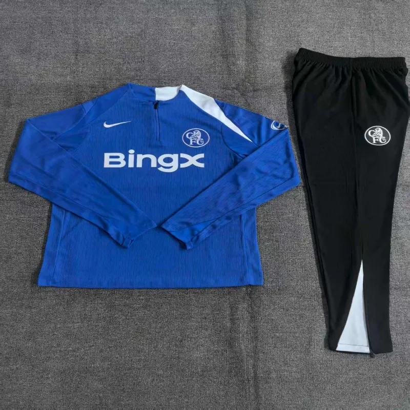 Chelsea 2025/26 Kinder Sportanzug Blau