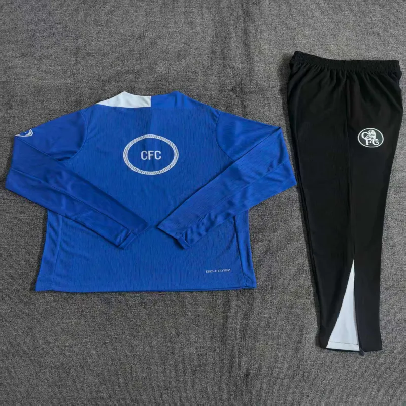 Chelsea 2025/26 Kinder Sportanzug Blau