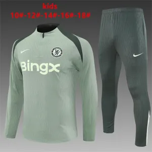 Chelsea 2025/26 Set Sportivo Bambino Verde