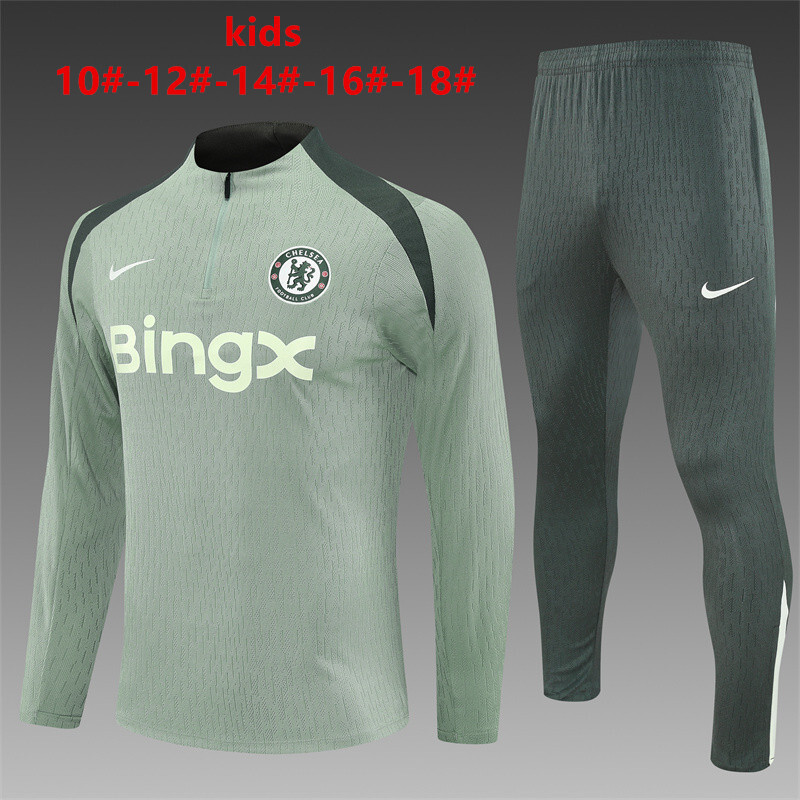 Chelsea 2025/26 Kids Sports Set Green