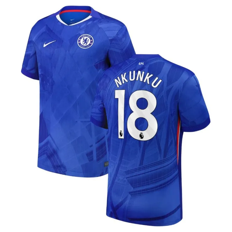 Camiseta en casa del Chelsea NKUNKU 2025/26 - Azul