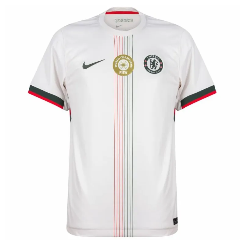 Camiseta campeona de la Copa Mundial de Clubes de Chelsea 2025 fuera de casa - Blanco