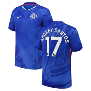 Chelsea ANDREY SANTOS 2025/26 Home Jersey - Blue
