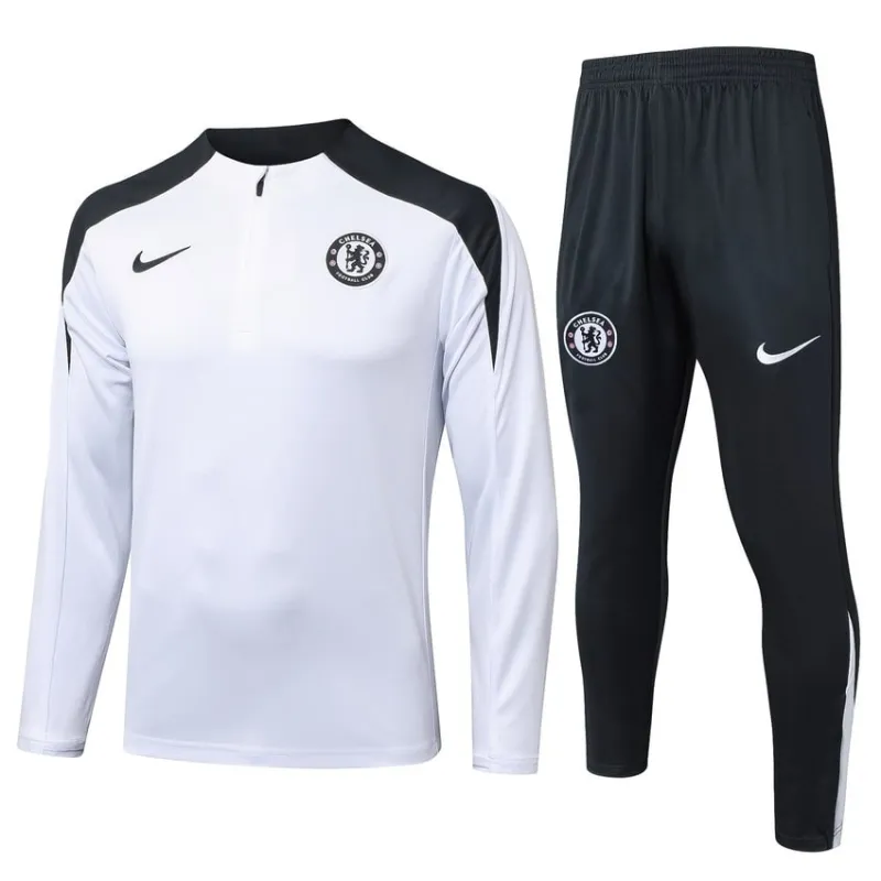 Chelsea 2025/26 Tracksuit - White