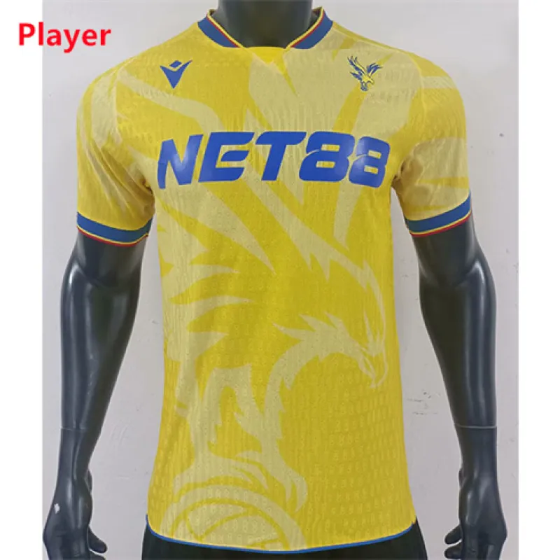Maglia da trasferta di Crystal Palace 2024/25 - Versione giocatore - Giallo