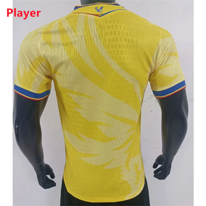 Maglia da trasferta di Crystal Palace 2024/25 - Versione giocatore - Giallo
