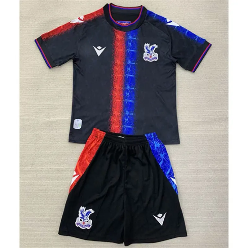 Crystal Palace 2024/25 Third Kids Jersey - Black