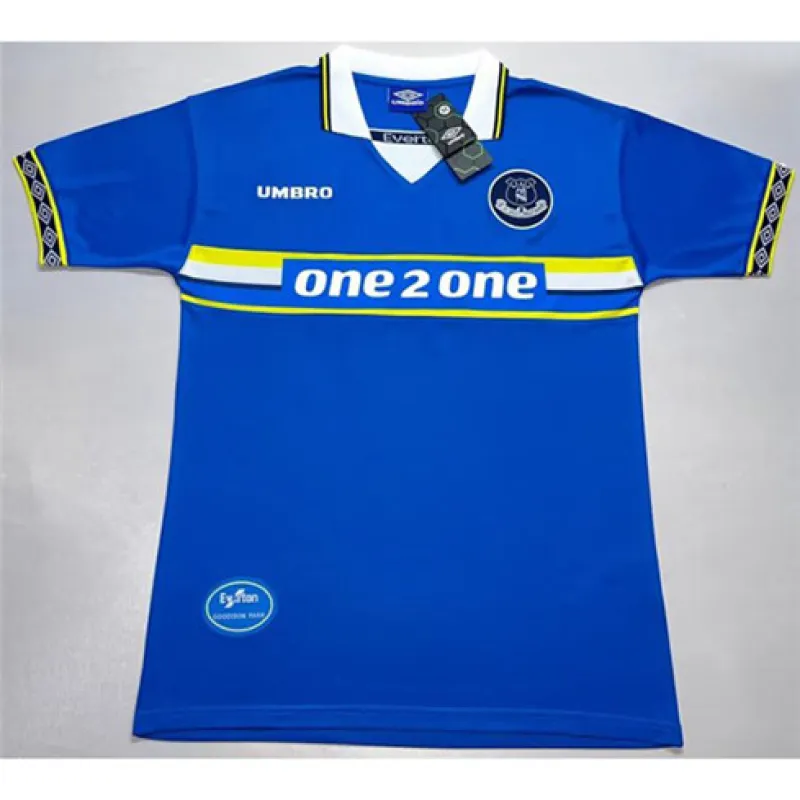 Everton's 1997-99 retro home jersey - blue