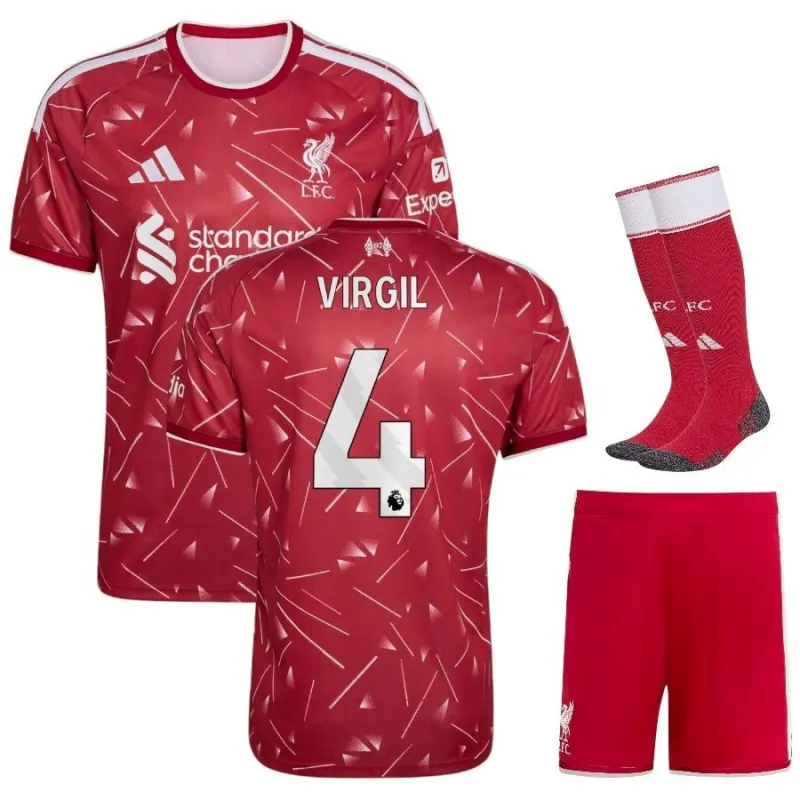 Conjunto Infantil Liverpool Local 2026/27 VIRGIL