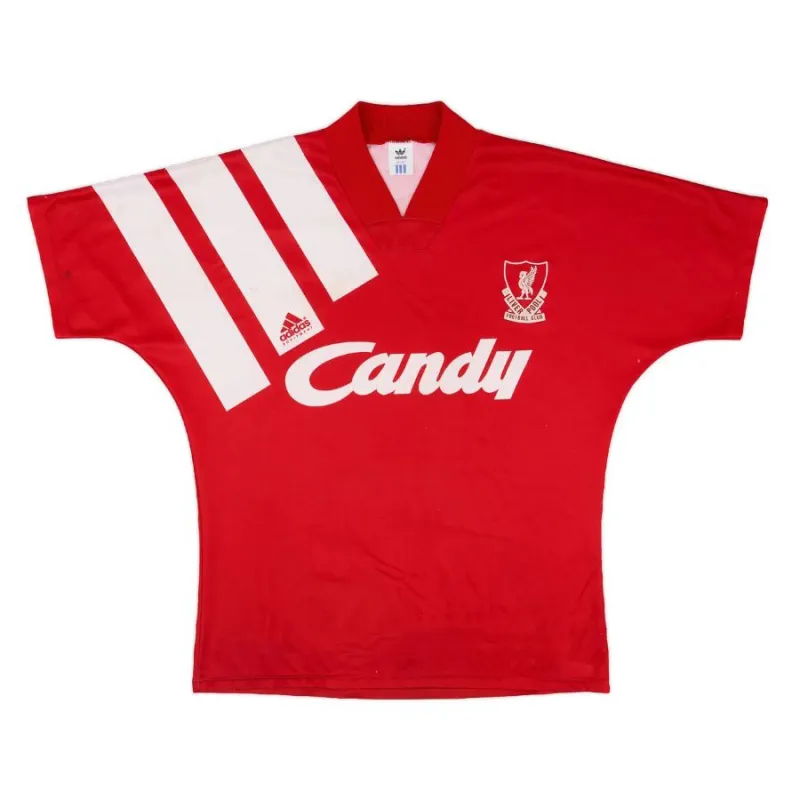 Liverpool 1991 Retro-Heimtrikot - Rot
