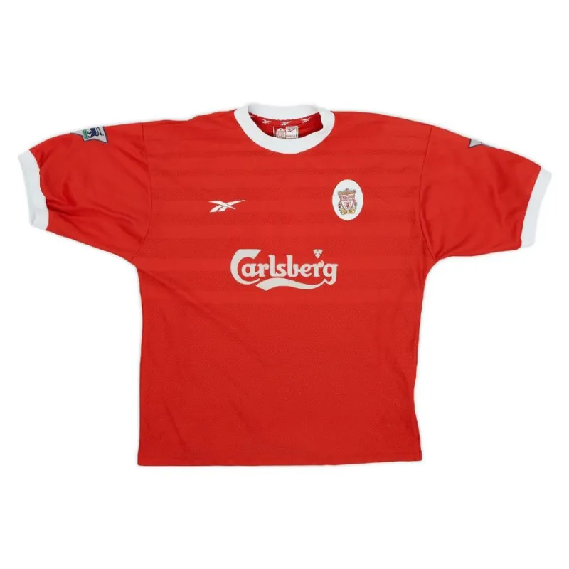 Liverpool FOWLER 1998/99 Retro-Heimtrikot - Rot