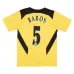 Liverpool BAROS 2004 2006 Retro Away Jersey - Yellow