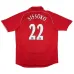 Liverpool SISSOKO 2006 2008 Camiseta retro local - Roja