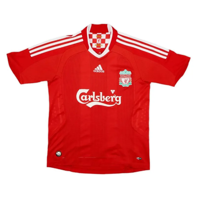 Liverpool 2008/09 Maglia casalinga retrò - Rossa