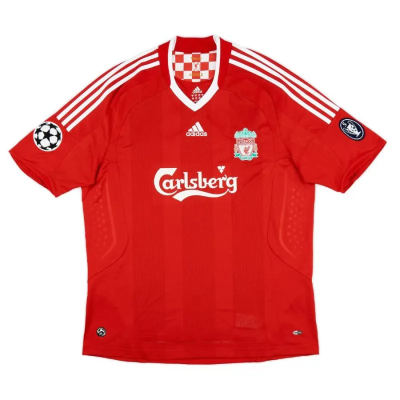 Liverpool TORRES 2008 2010 Retro Home Jersey - Red