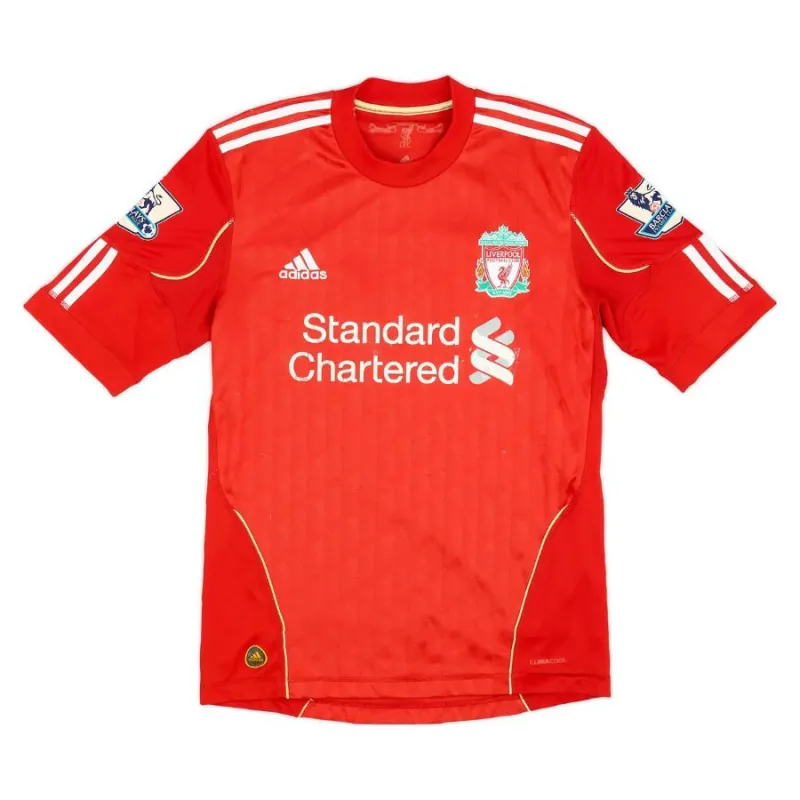 Liverpool MAXI 2010 2012 Maillot domicile rétro - Rouge