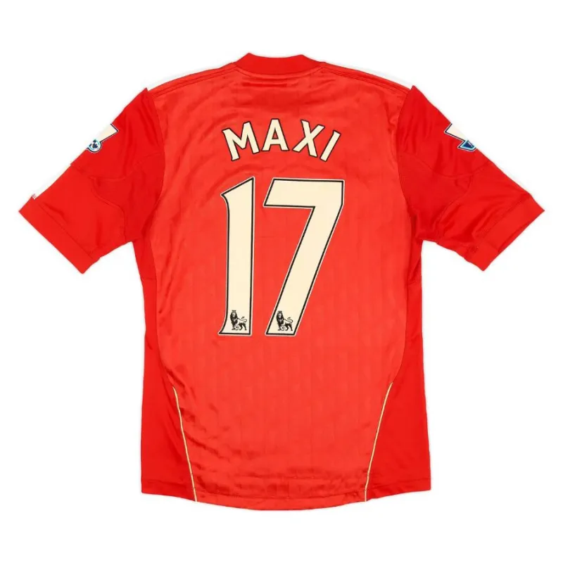Liverpool MAXI 2010 2012 Maillot domicile rétro - Rouge