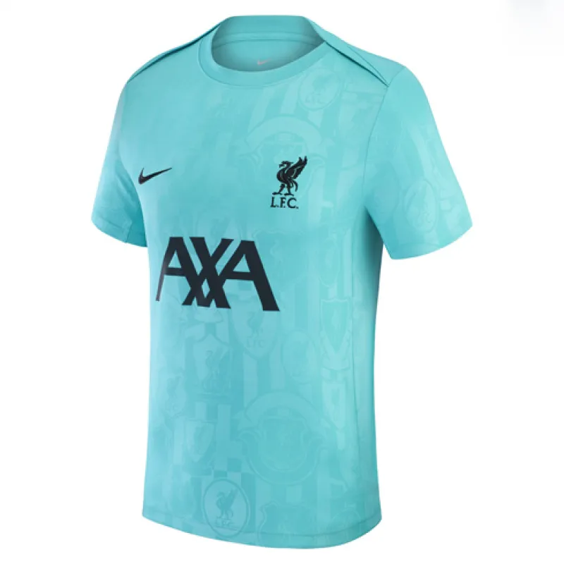 Camiseta prepartido de Liverpool 2024/25 - Azul