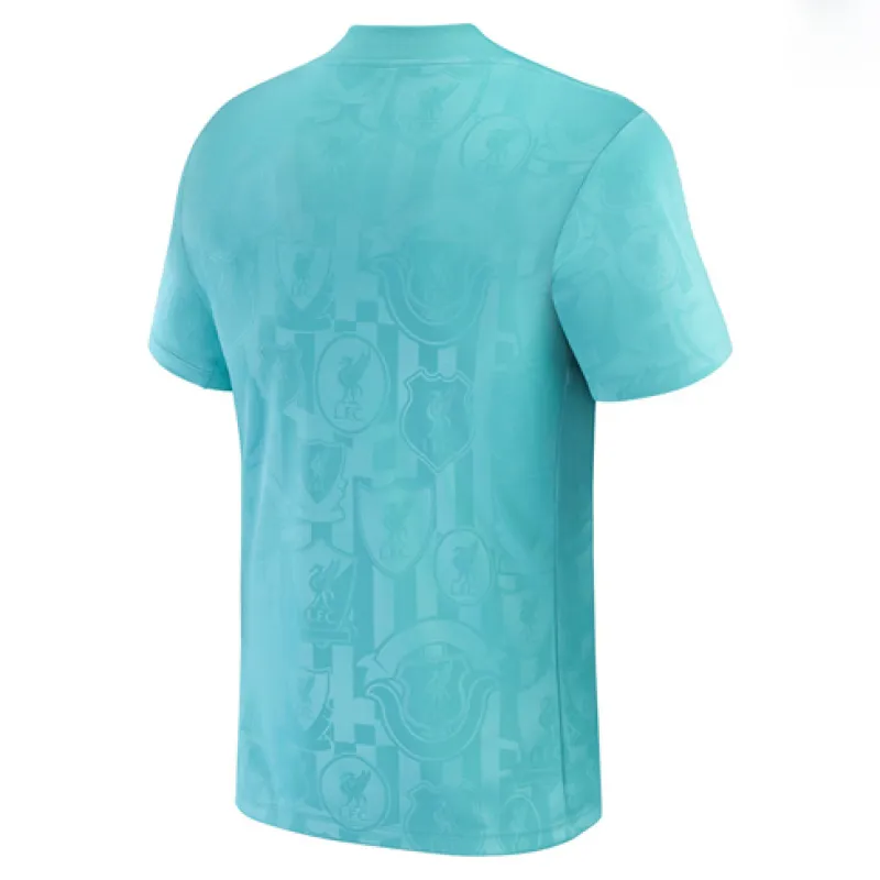 Camiseta prepartido de Liverpool 2024/25 - Azul