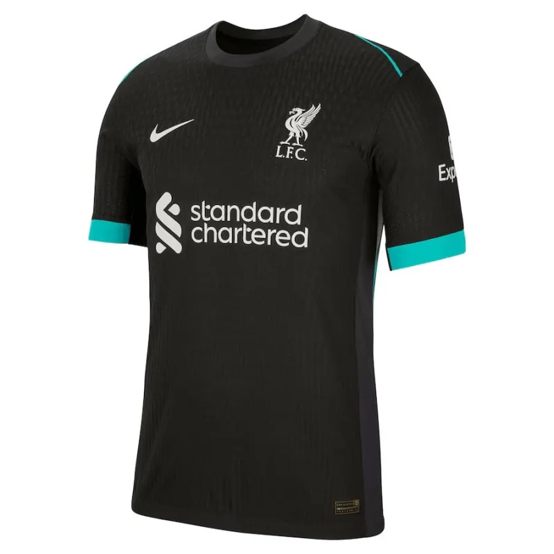 Camiseta de visita de Liverpool 2024/25 - edición de jugador - Verde bosque
