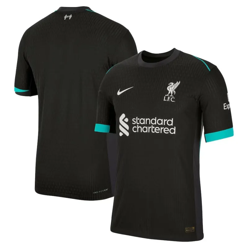 Camiseta de visita de Liverpool 2024/25 - edición de jugador - Verde bosque