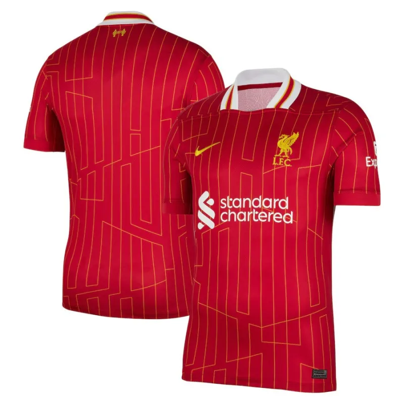 Liverpool 2024/25 Home Kit - Player Edition - Red