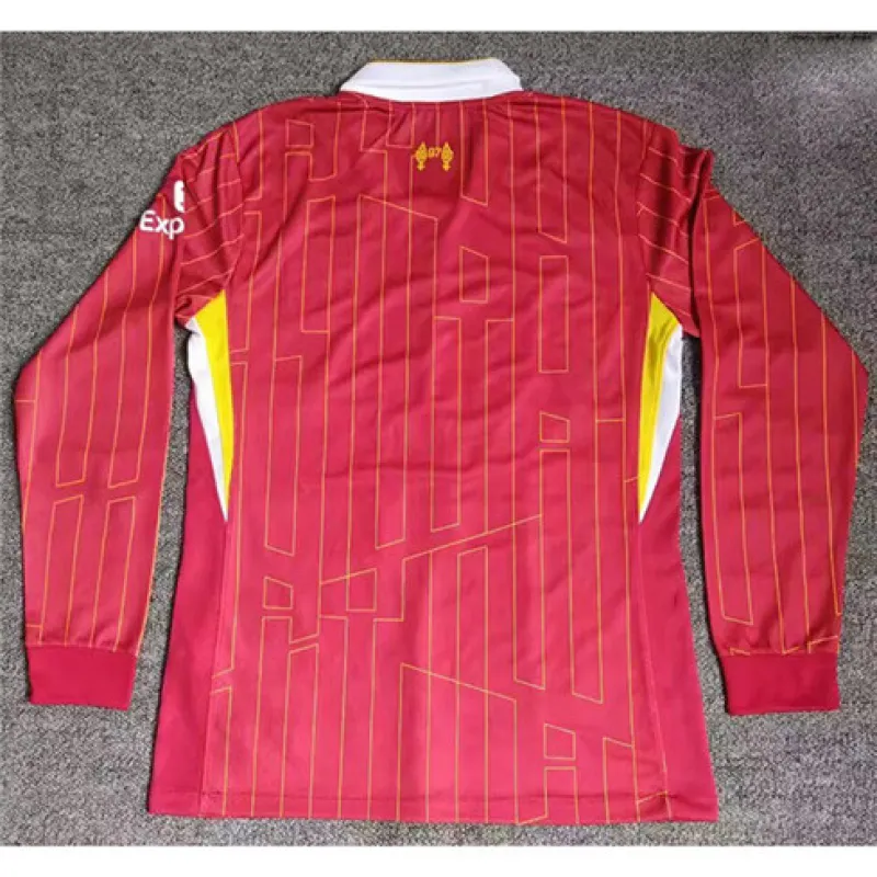 Maglia da campo a maniche lunghe di Liverpool 2024/25 - Rossa