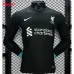 Liverpool 2024/25 Away Long - Sleeve Jersey - Player Edition - Forest Green