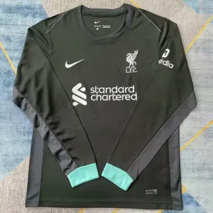 Camiseta de manga larga de visita de Liverpool 2024/25 - Verde bosque