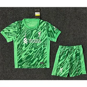 Camiseta de portero para niños de Liverpool 2024/25 - Verde
